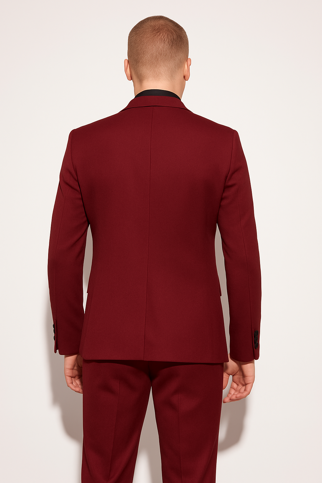 One Button Slim Fit Wedding Size L