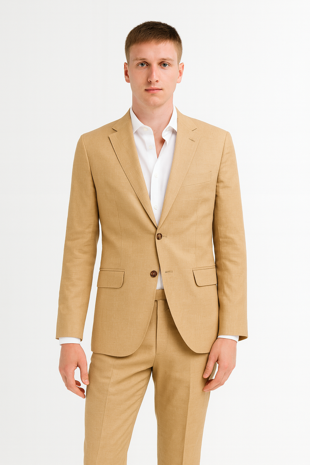 COOFADNY Men's Casual Corduroy Blazer Classic Fit Two Button Sport Coat Fashion Notch Lapel Blazer Jacket  Size L