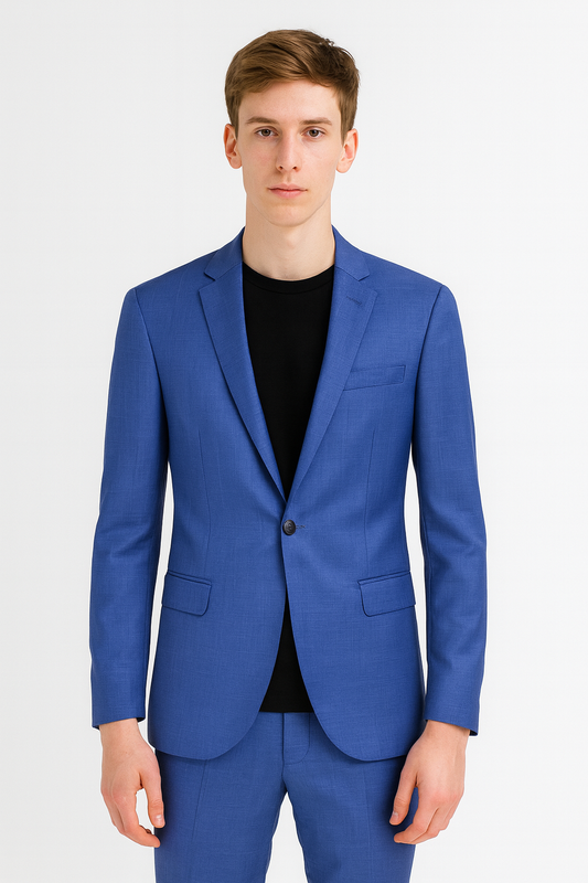 Light Blue Blazer for Men Blazer Jacket Slim Fit Casual Suit Size 44R