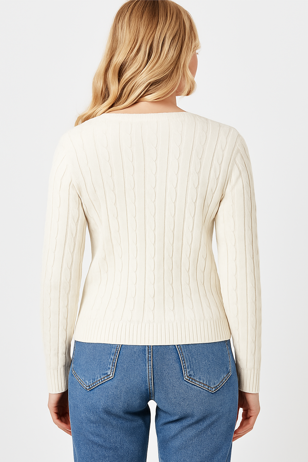 Hgvcfcv Casual V Neck Sweater Autumn Winter Knitted Jumper Women Long Sleeve Jumper Solid Ladies Style Size S