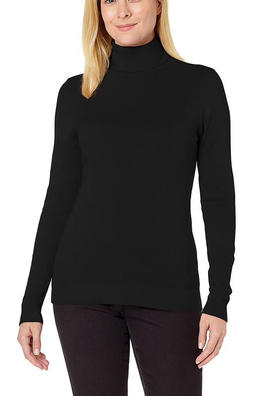 Amazon Essentials Women's Classic-Fit Lightweight Long-Sleeve Turtleneck Sweater Size XL