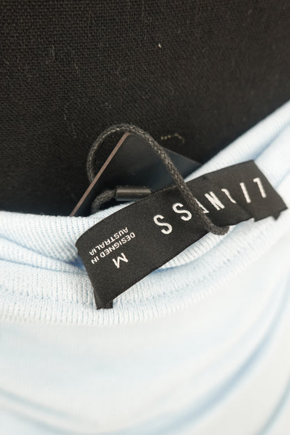 Women's Light Blue Floor-Length Dress – Size M