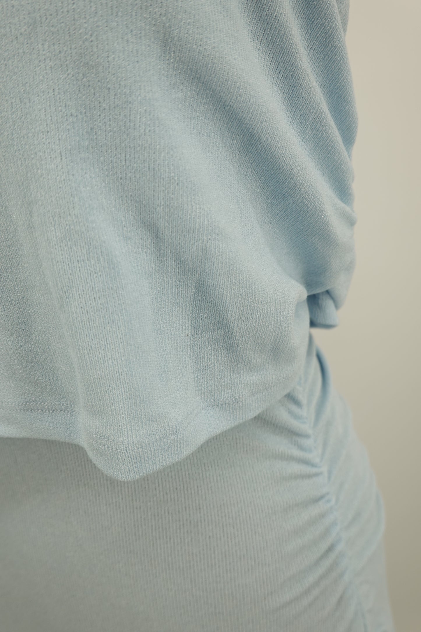 Women's Light Blue Floor-Length Dress – Size M