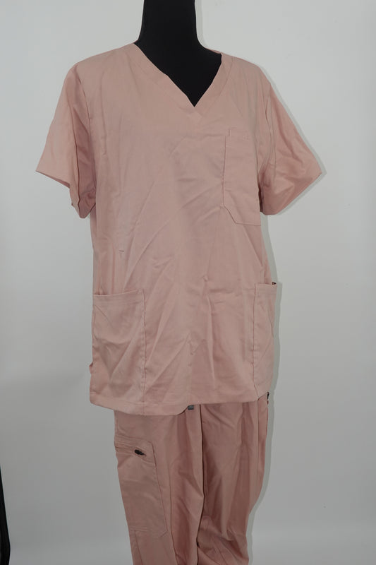 Women's Pink Nurse Uniform – Size L