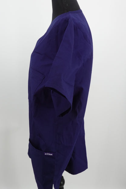 Sivvan Medical Uniform Mens Scrub Set Medical Scrubs Top and Pants Size XL