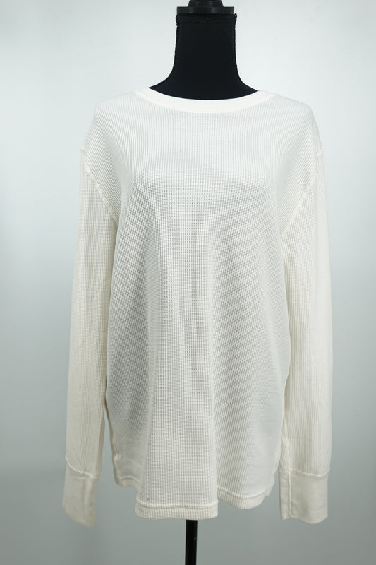 Knit T shirt white MEN H&M M