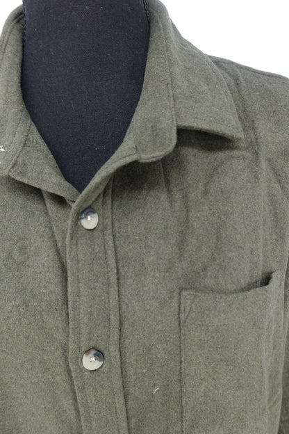 COOFANDY Men’s Green Overshirt – Size XL