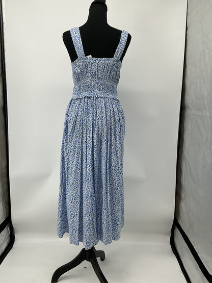 GAP Blue and White Floral Long Dress - Size S