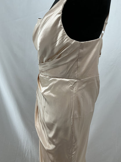 Gold Long Dress Size 2