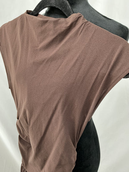 ZARA Brown Long Dress Size S