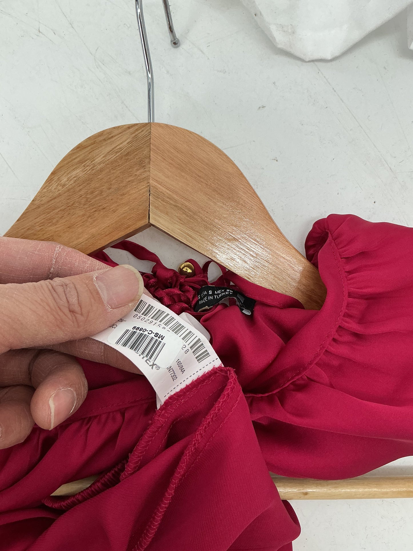 ZARA Red Long Dress Size S