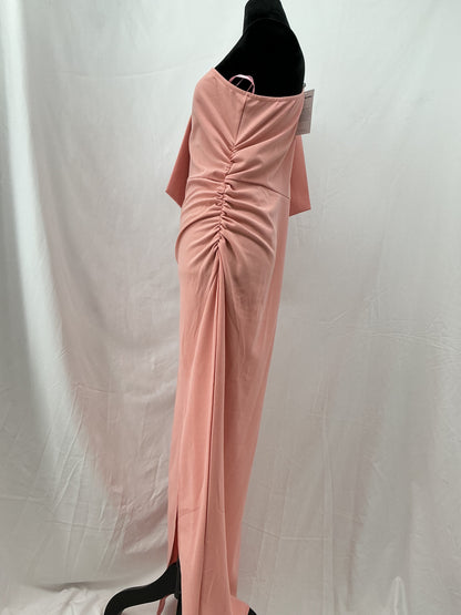 Pretty Garden Pink Long Dress Size M