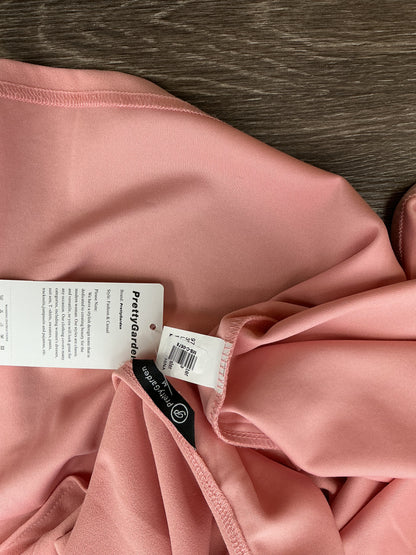 Pretty Garden Pink Long Dress Size M