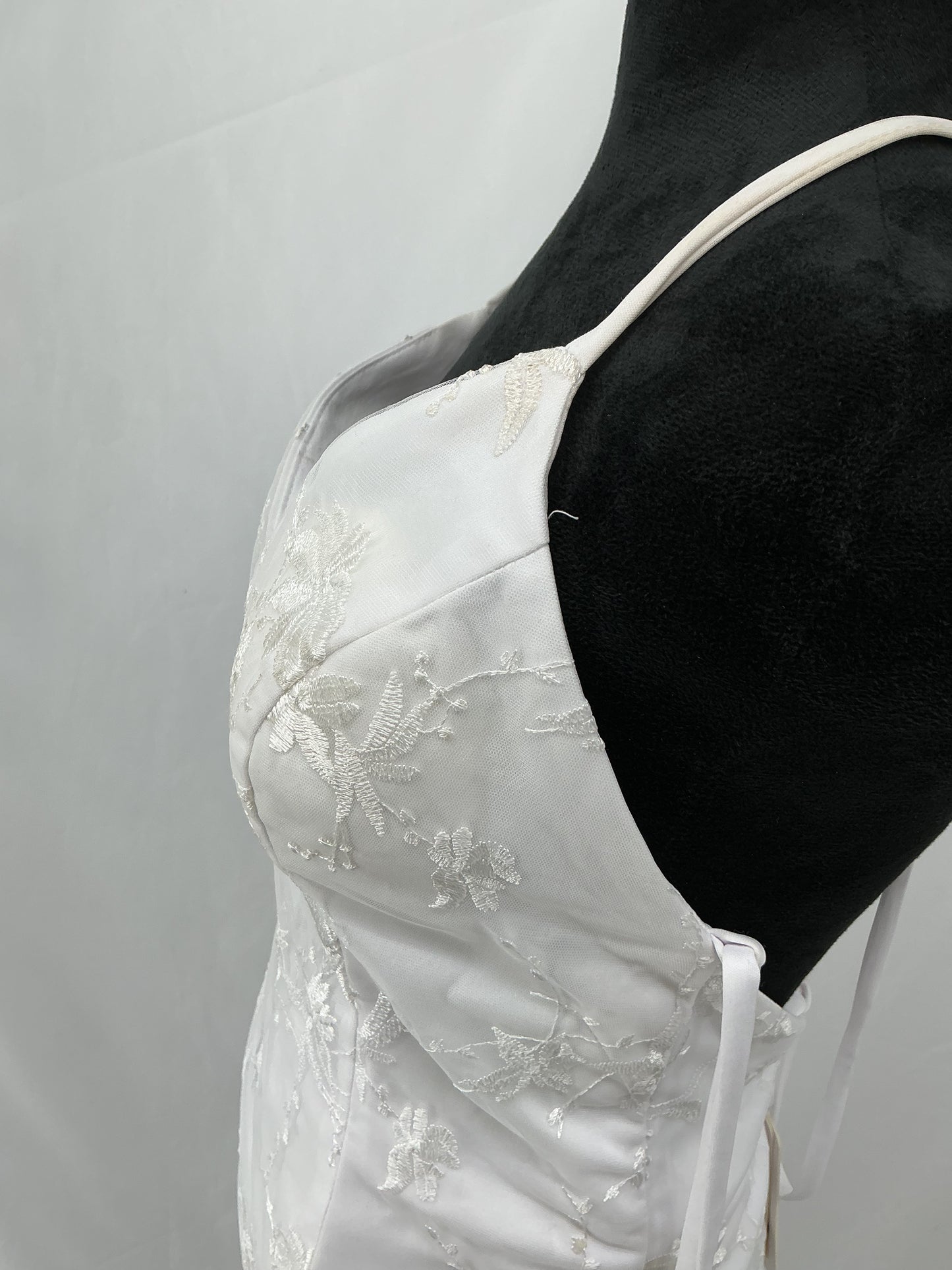 White Long Dress Size 4