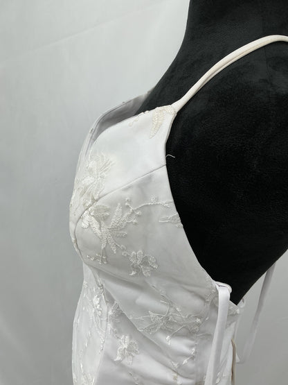 White Long Dress Size 4