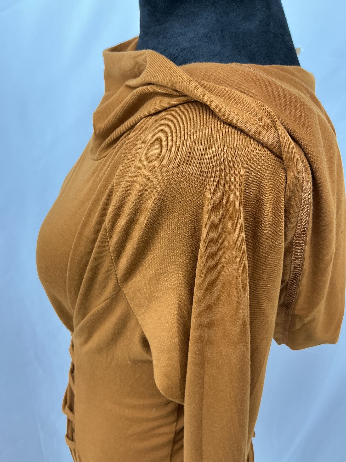 Brown Long Sleeve Dress Size S