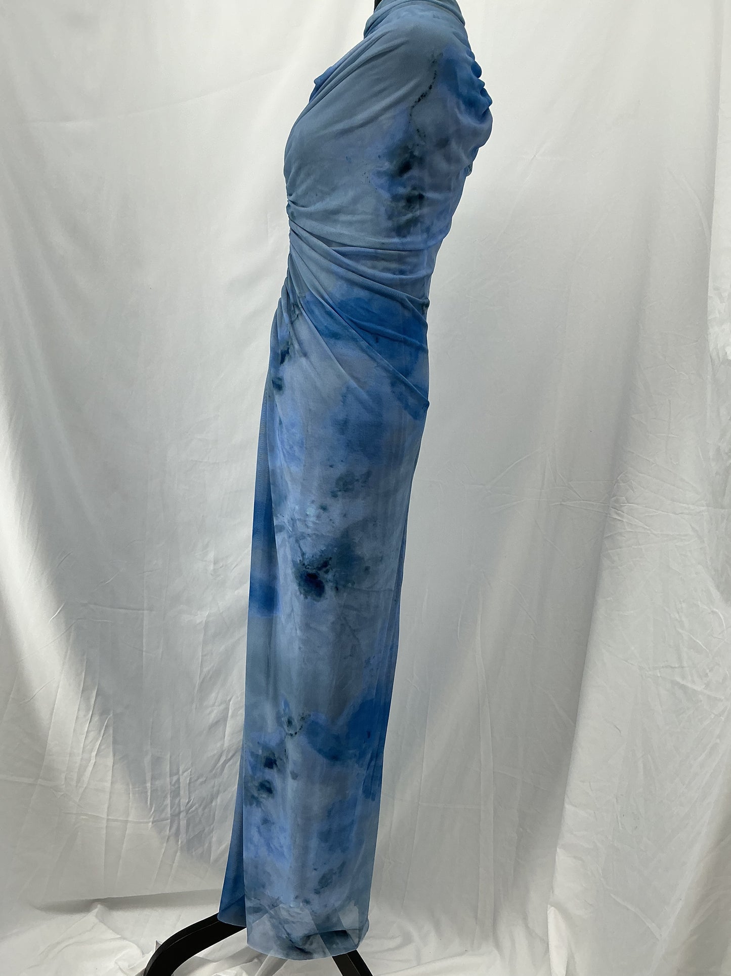 ZARA Blue Long Dress Size M