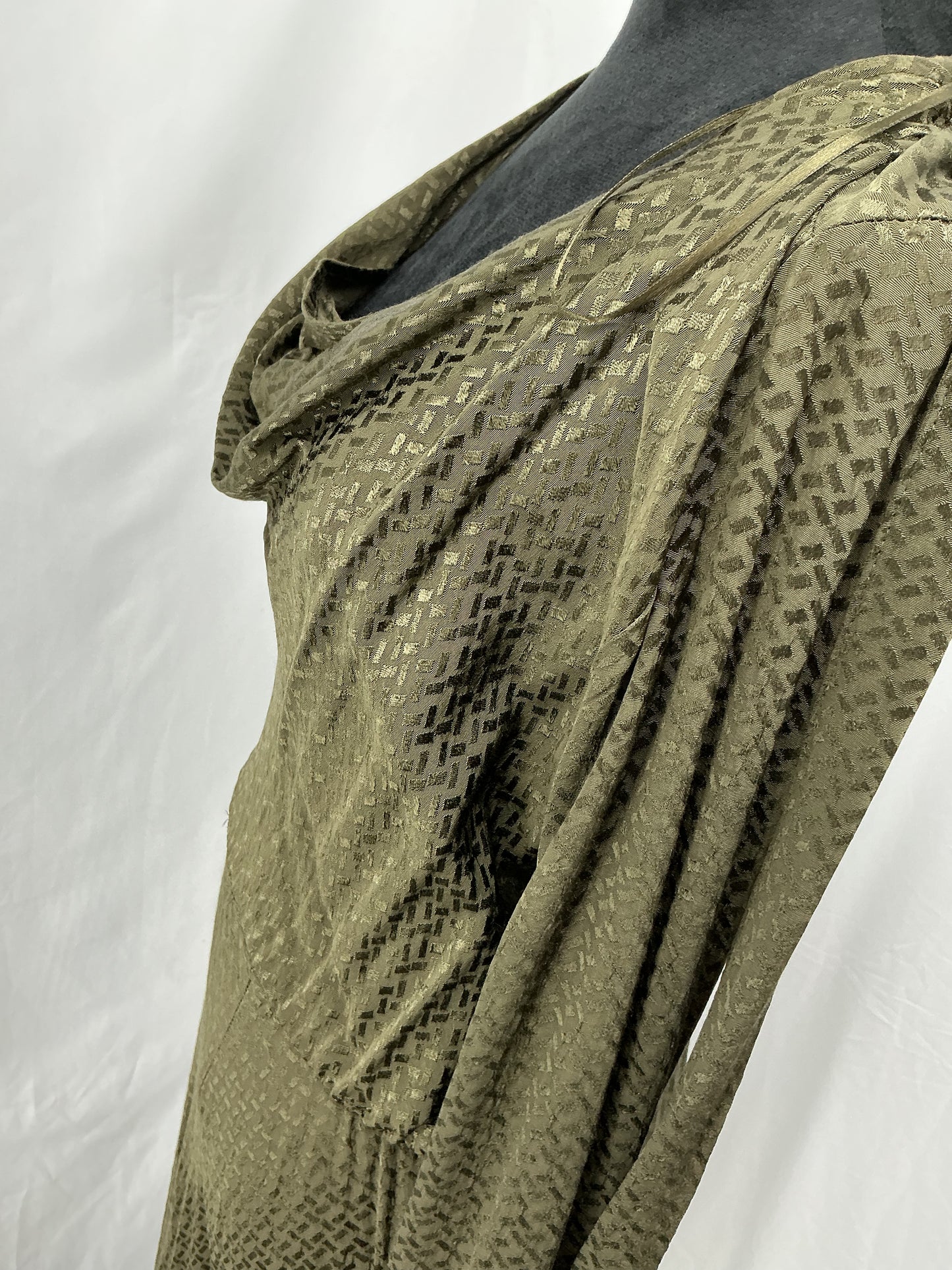 ZARA Green Long Sleeves Dress Size M