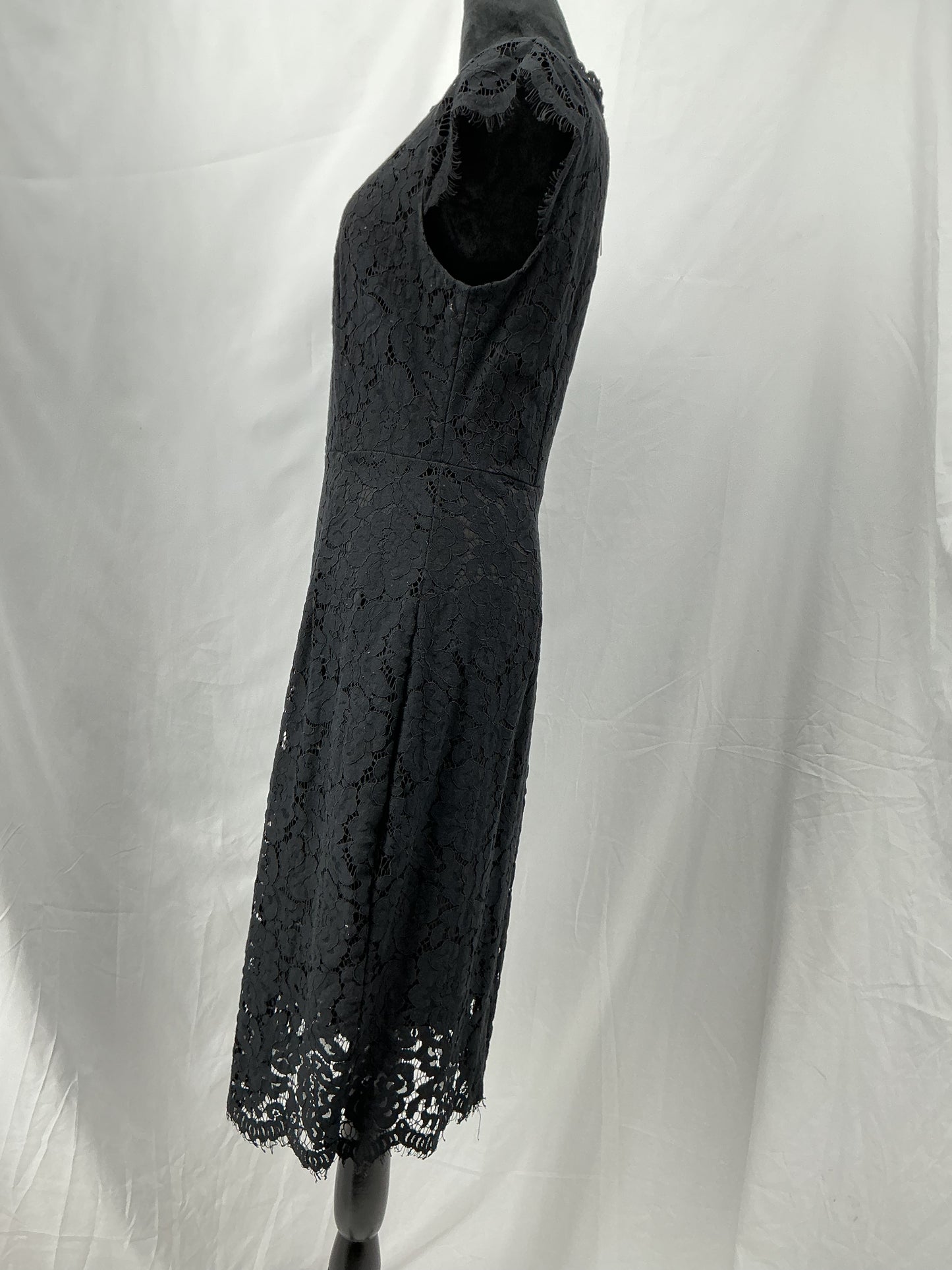 Black Lace Dress Size M