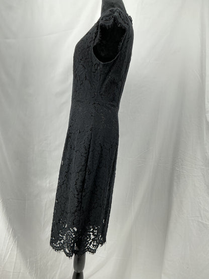 Black Lace Dress Size M