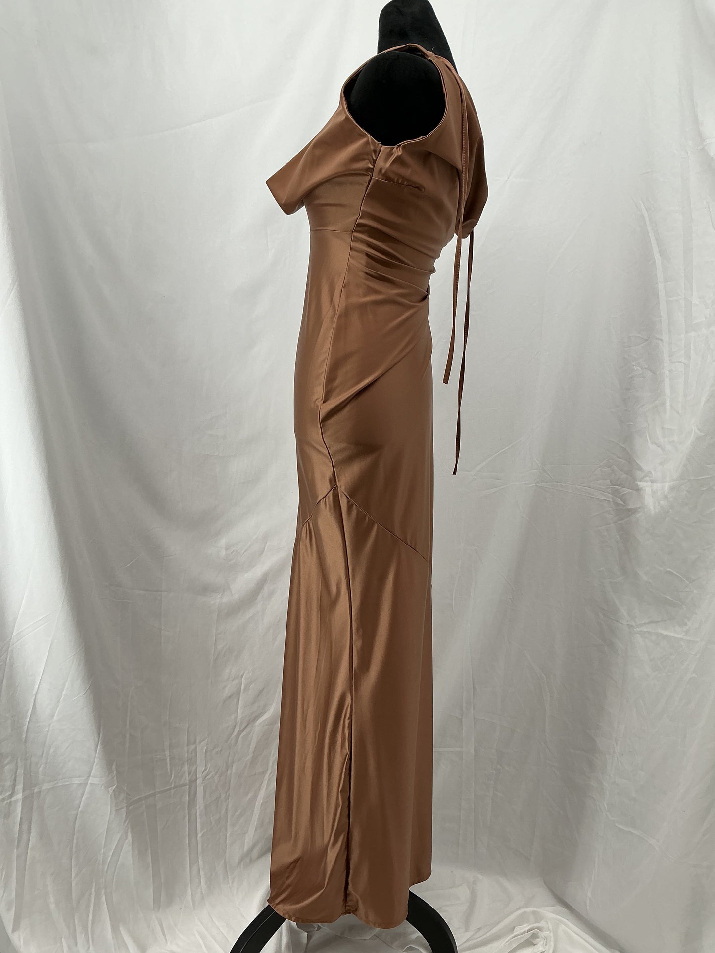 Brown Long Dress Size S