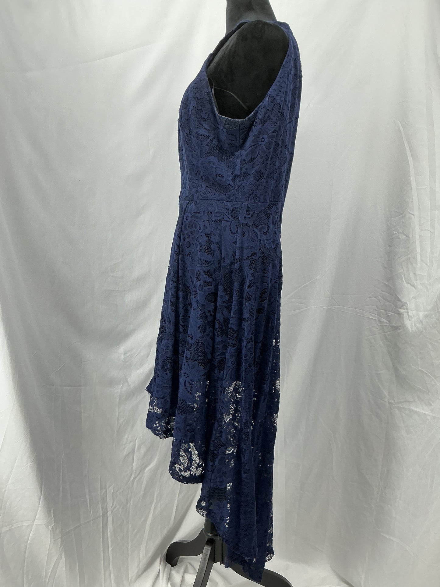 Blue Lace Dress Size L