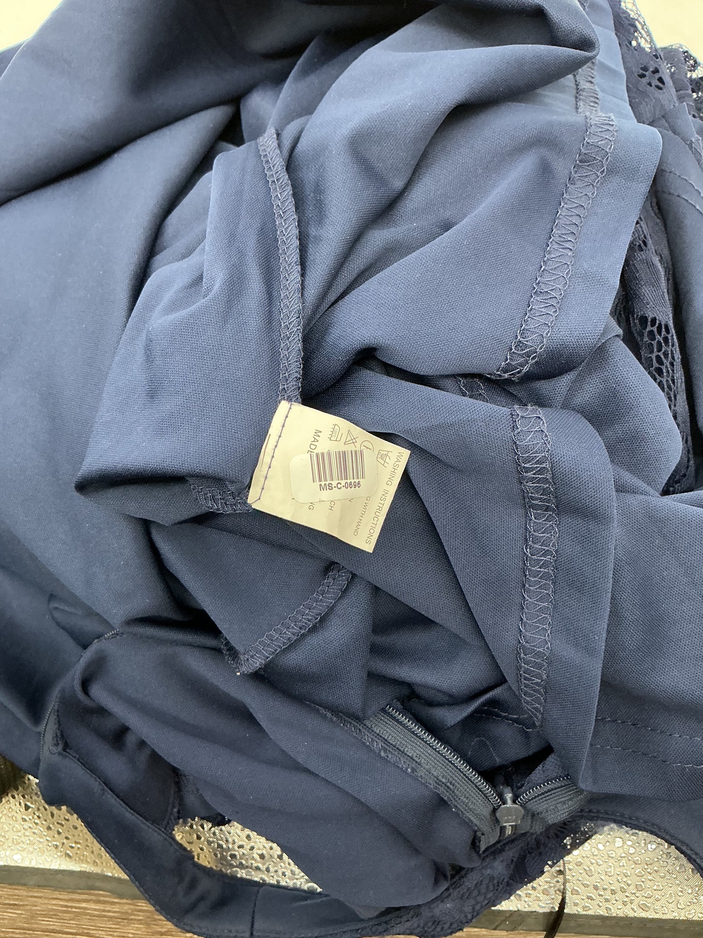 Blue Lace Dress Size L