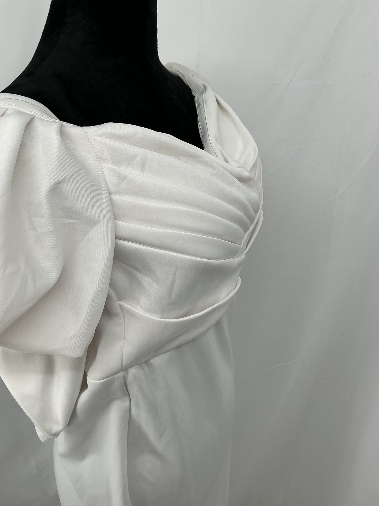 White Long Dress Size S