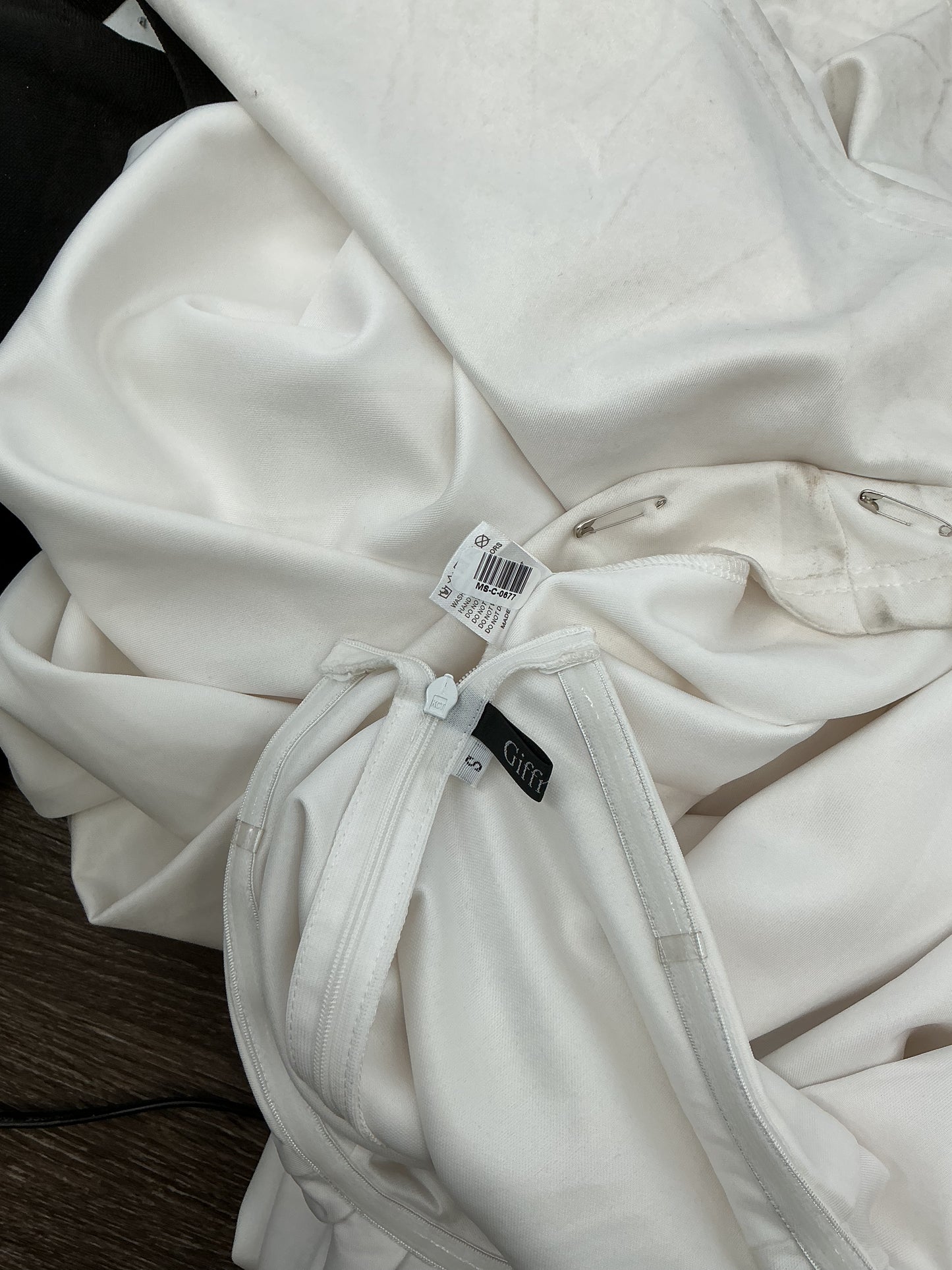 White Long Dress Size S