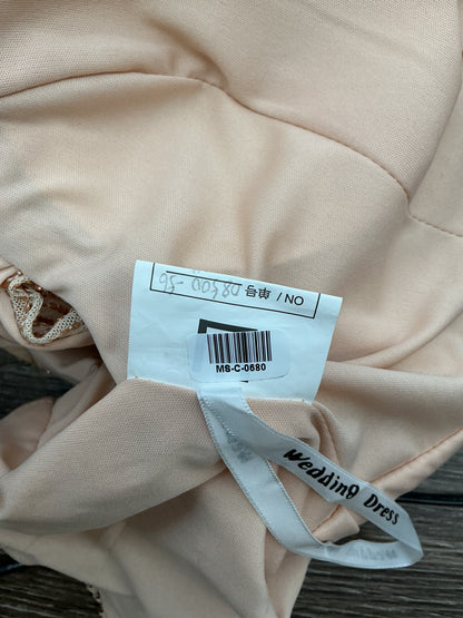 Gold Sequin Long Dress Size Unknown