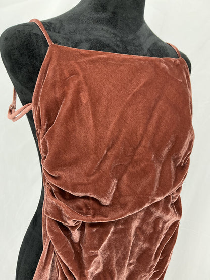 ZARA Red Long Dress Size M