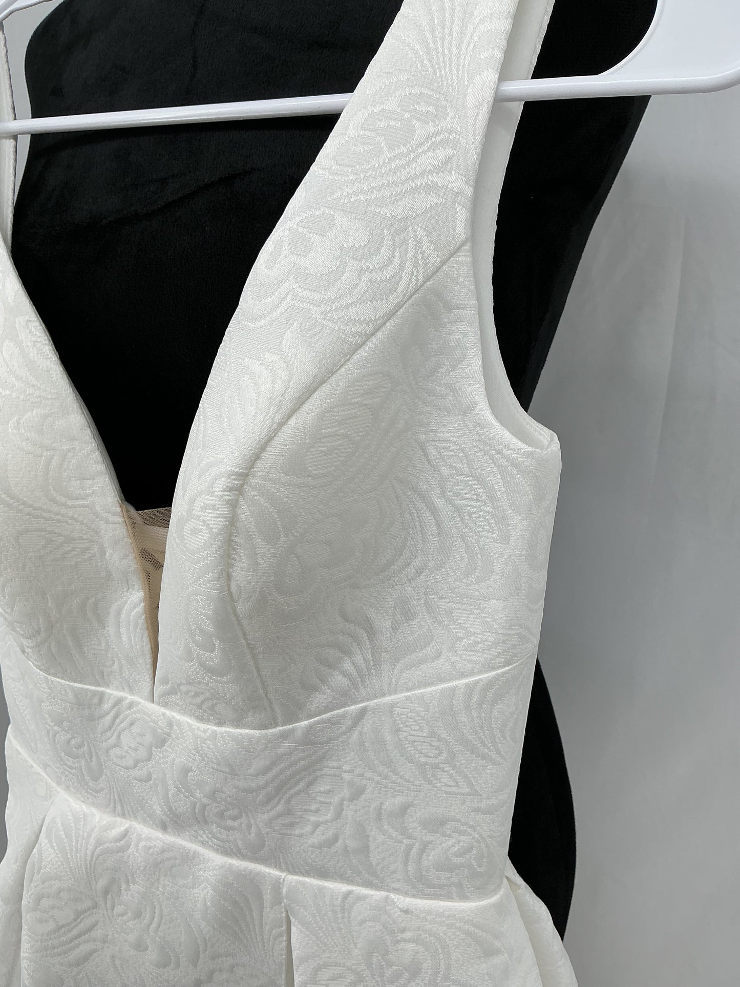 White Long Dress Size S