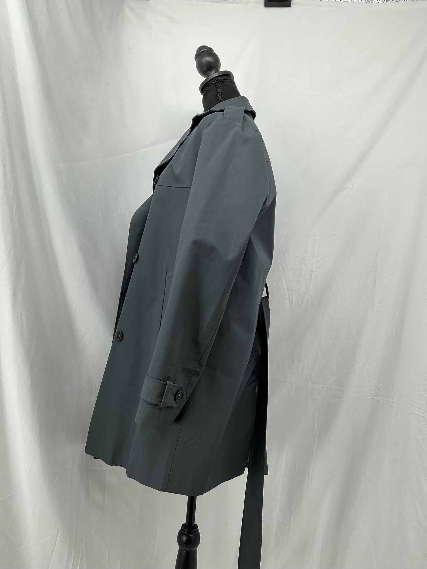 Grey Trench Coat Size No