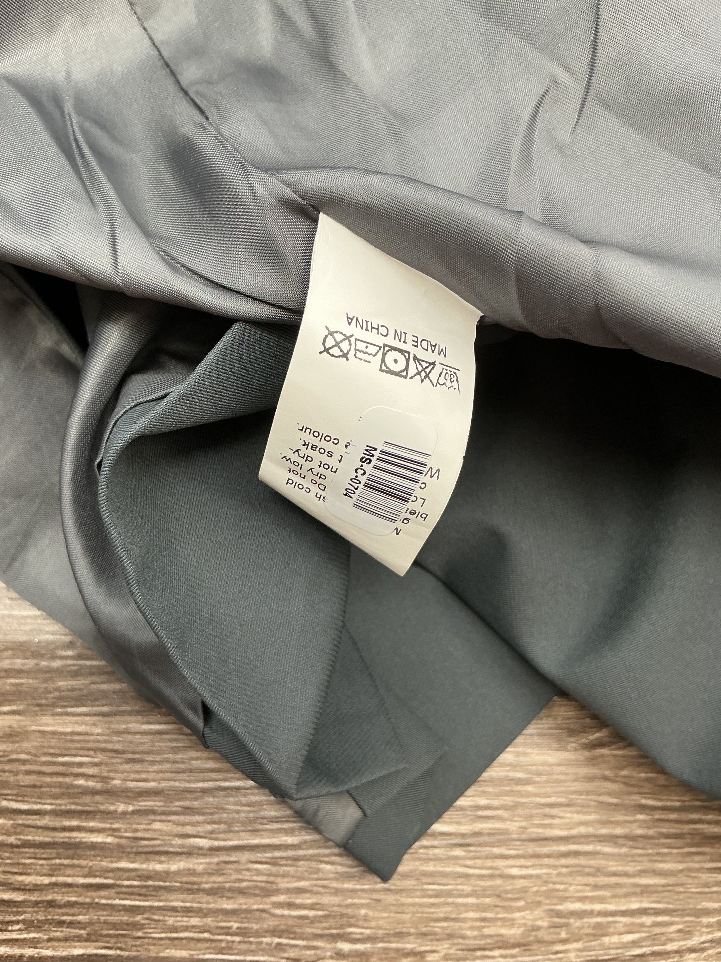 Grey Trench Coat Size No