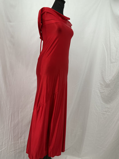 Red Long Dress Size S