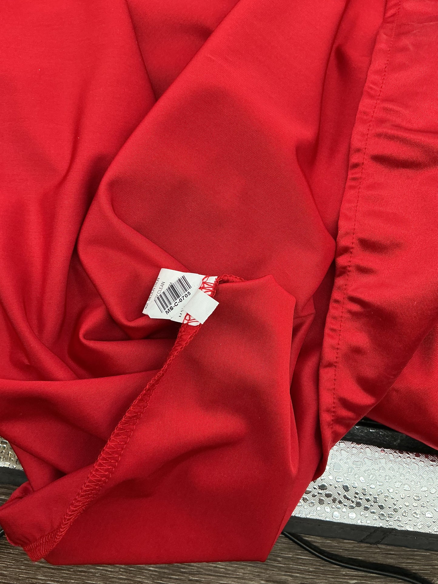 Red Long Dress Size S