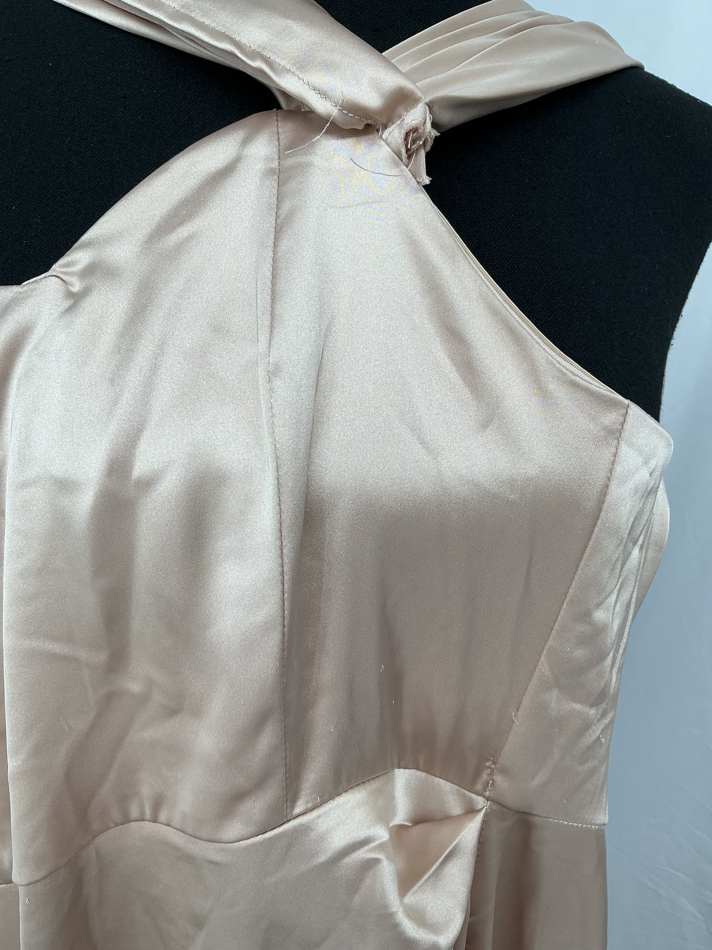 Beige Long Dress Size S