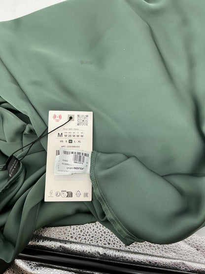 ZARA Green Dress Size M