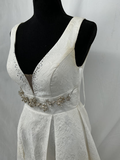 White Long Dress Size 4