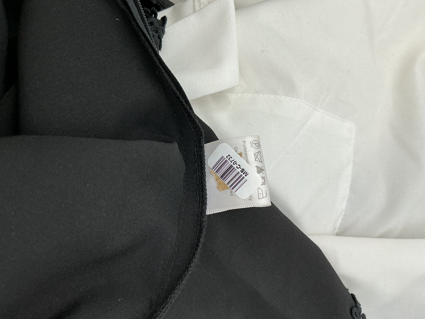 White Maid Apron Size S