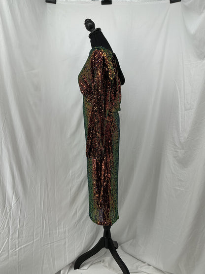 Multicolored Sequin Dress Size S