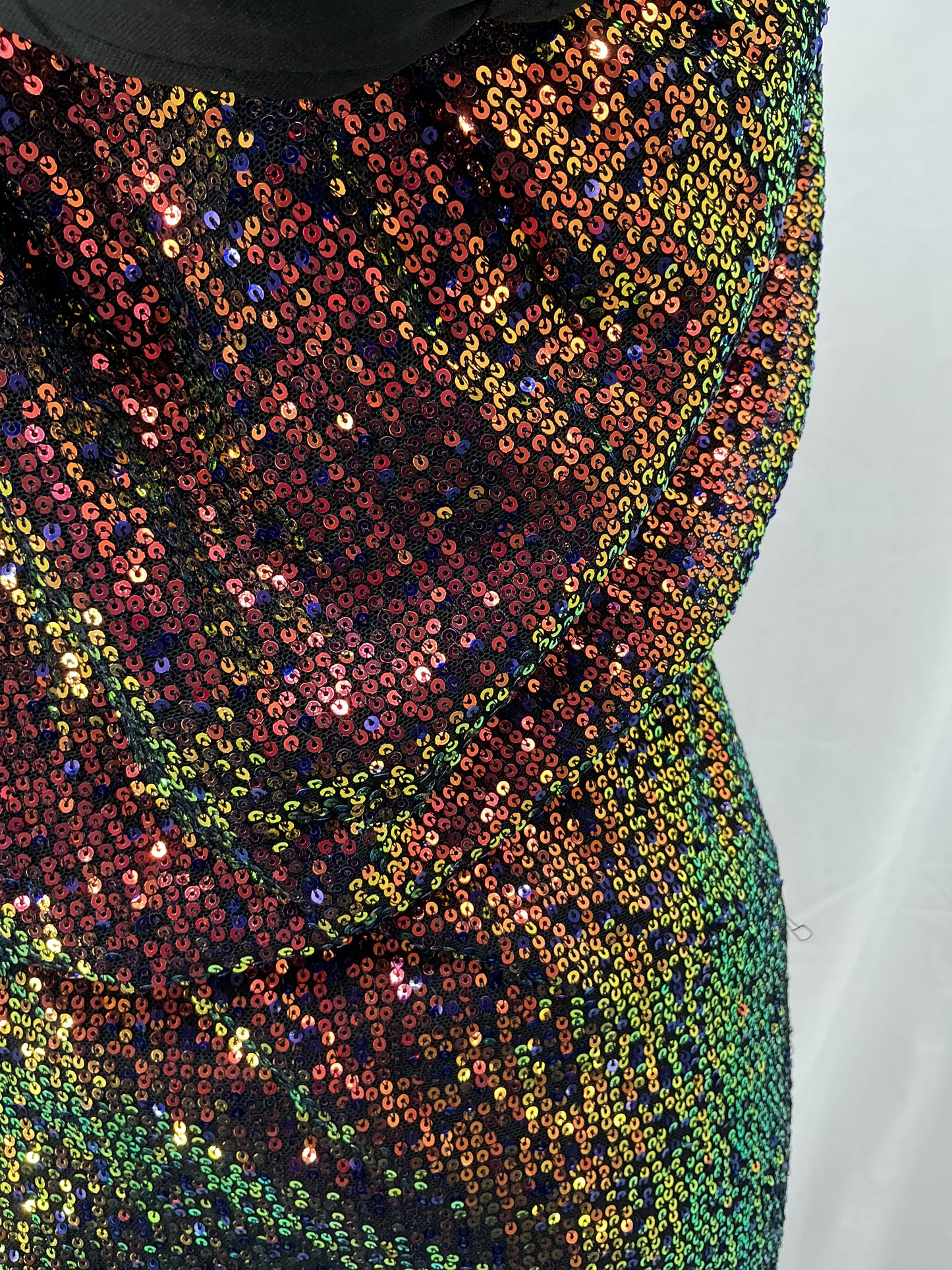 Multicolored Sequin Dress Size S