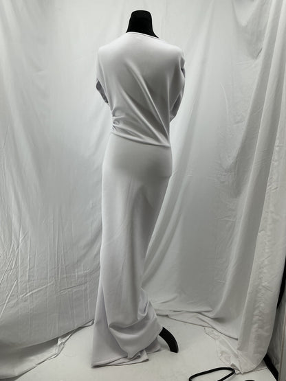White Long Dress Size S