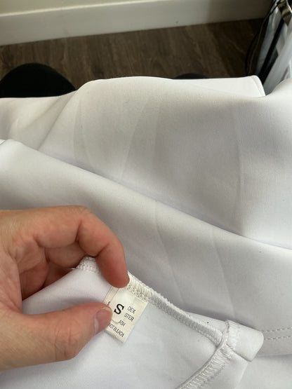 White Long Dress Size S