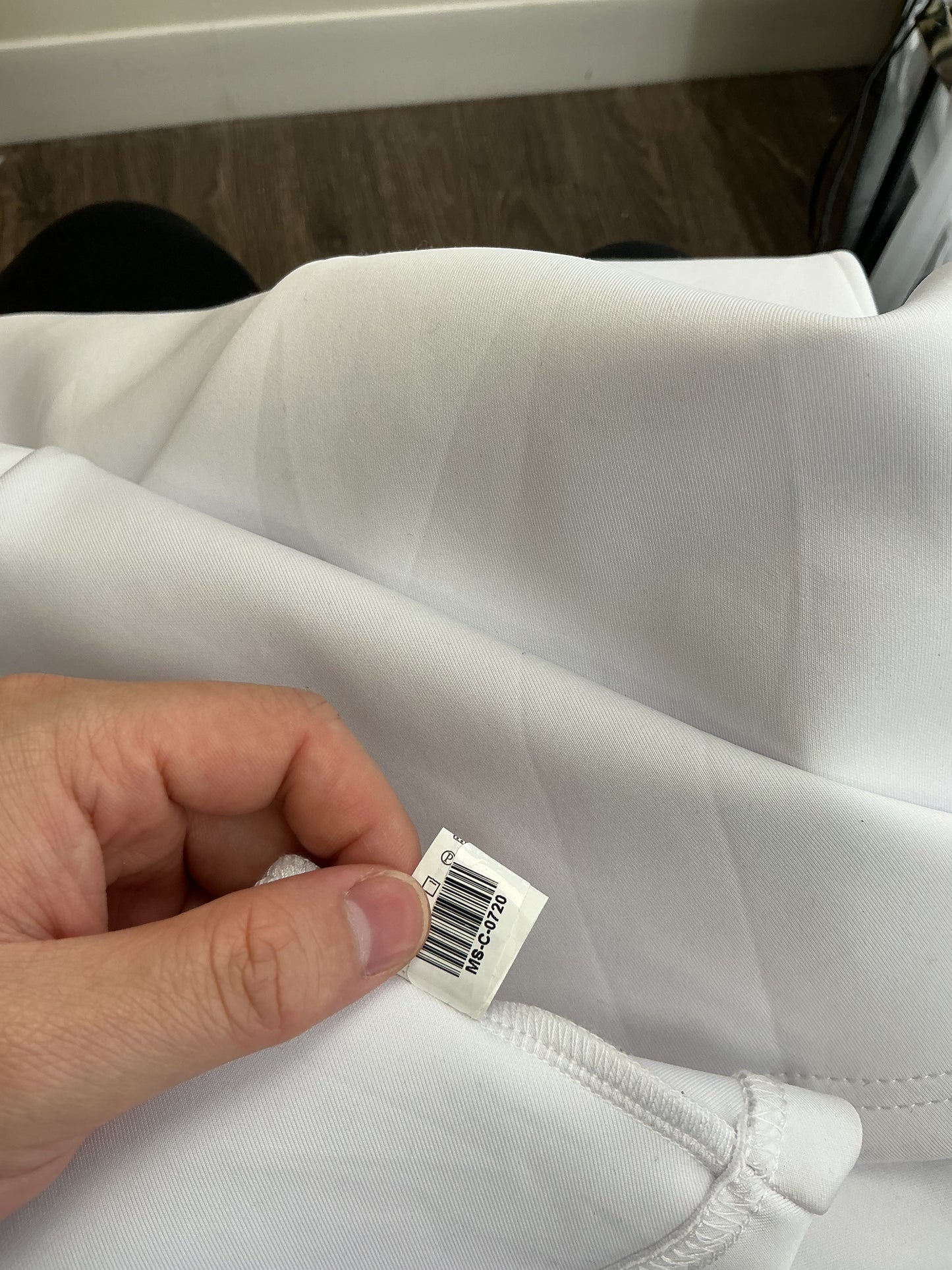 White Long Dress Size S