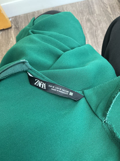 ZARA Green Dress Size M