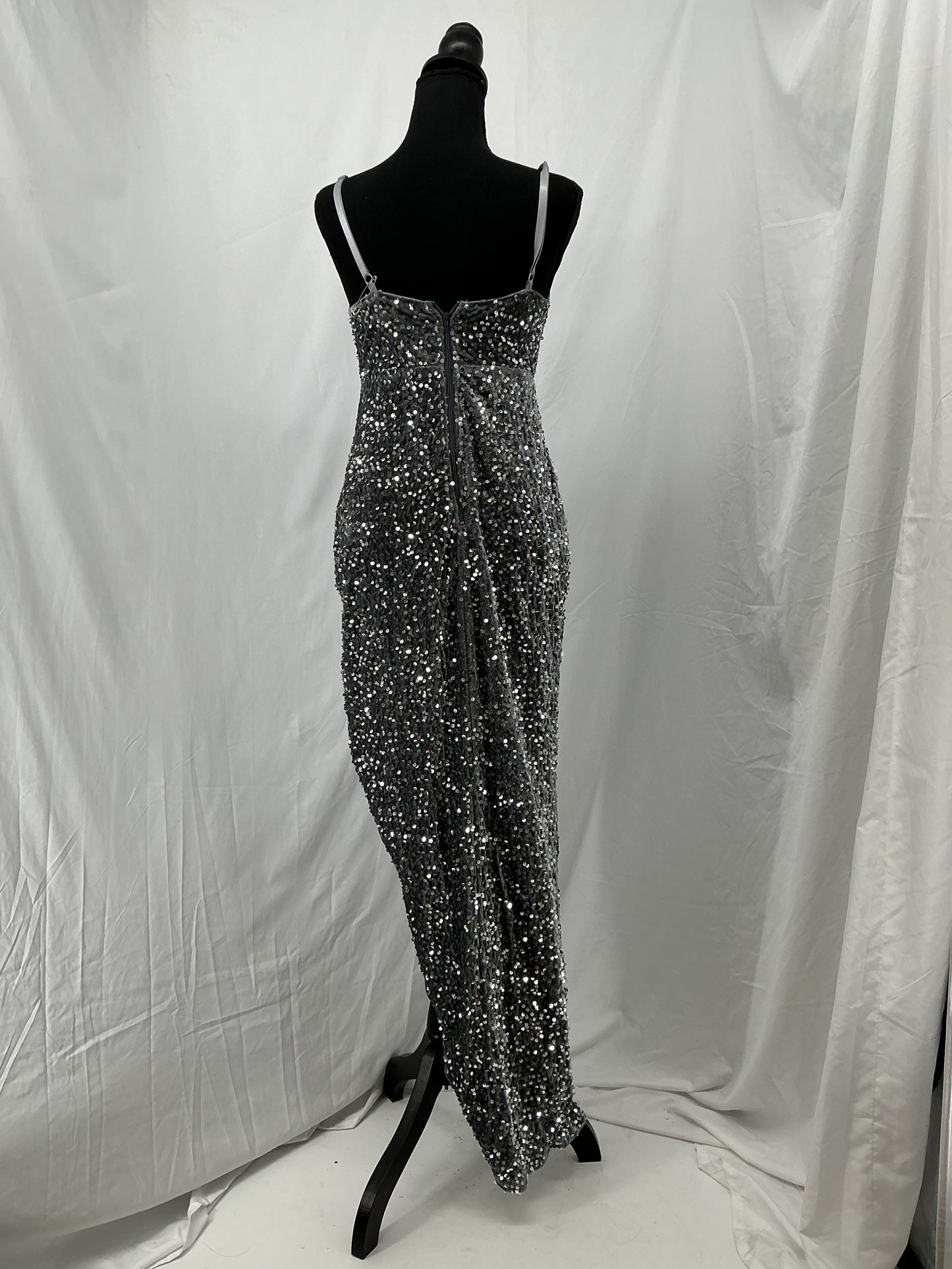 Silver Sequin Dress Size S