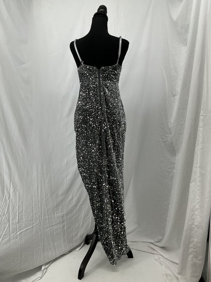 Silver Sequin Dress Size S