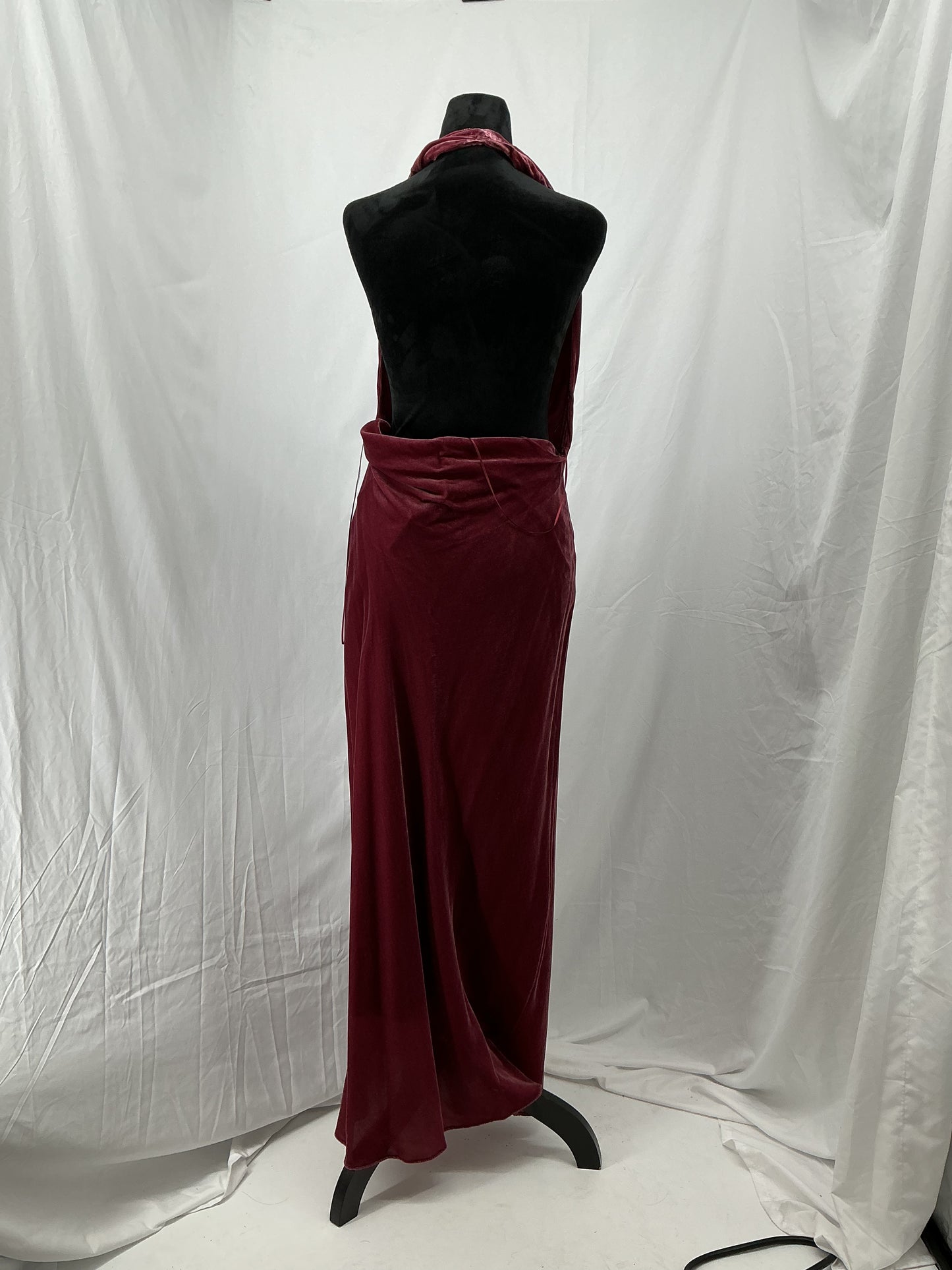 ZARA Maroon Long Dress Size S