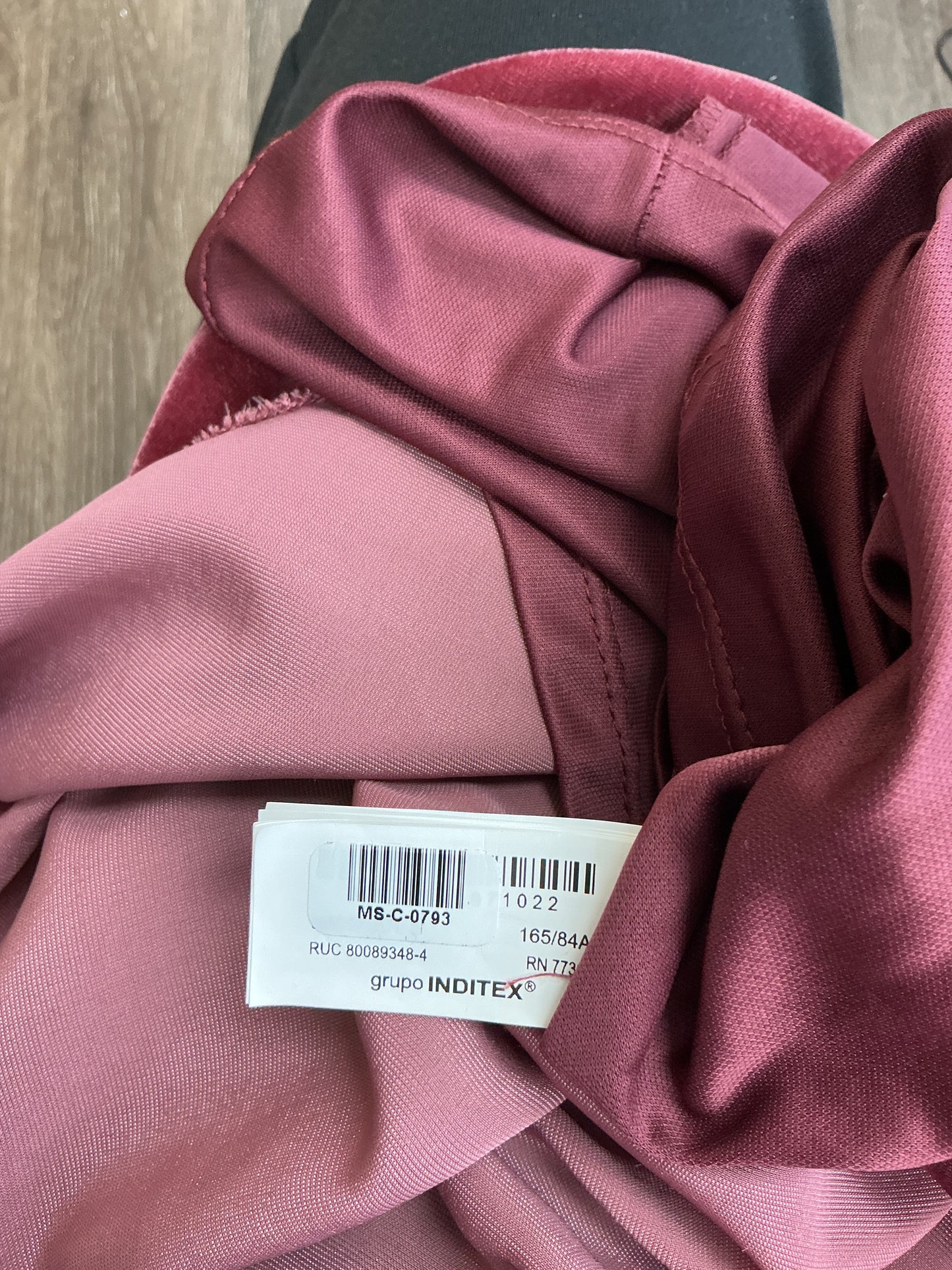 ZARA Maroon Long Dress Size S